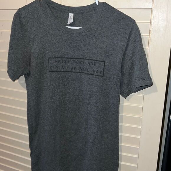 Bella canvas women’s graphic equality shirt, “raise boys and girls the same way” - Picture 1 of 4